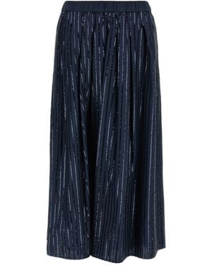 Weekend by Maxmara 'Fiordi' Sequin Skirt - Blue