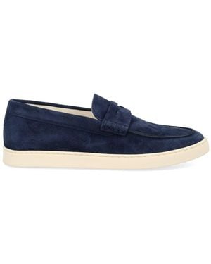 Brunello Cucinelli Suede Loafer - Blue