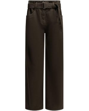 Brunello Cucinelli Wide-Leg Jeans - Black