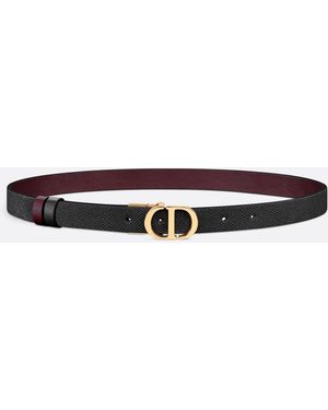 Dior "30 Montaigne" Reversible Belt - Brown