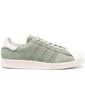 Y-3 Loose-Thread Superstar Sneakers For - Green