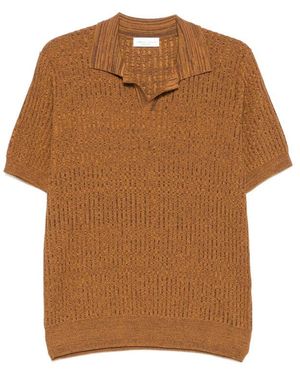 Roberto Collina Sweater Polo Collar - Brown