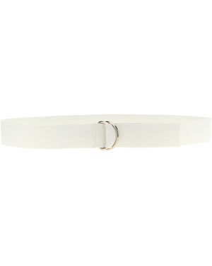 Norma Kamali 'Mid Belt' Belt - White