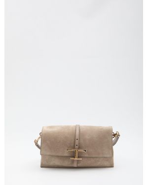Tod's Tone Top Handle Bag - Natural