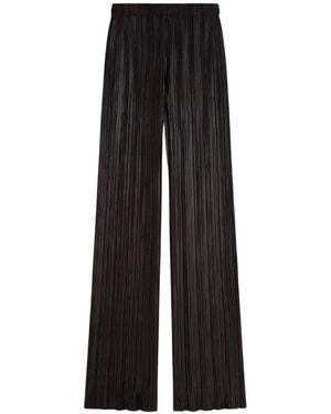 Phoebe Philo Razor Pleat Pants - Black