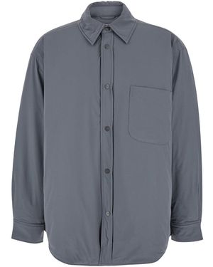 Autry Jacket With Patch Pocket - Blue