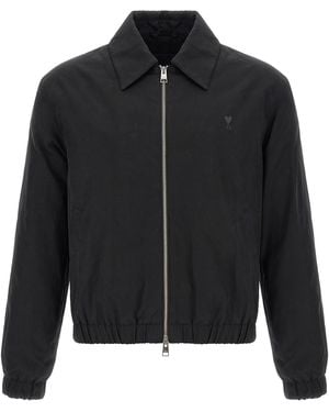 Ami Paris 'Ami De Coeur' Jacket - Black