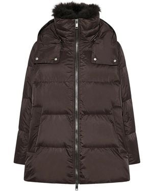 Yves Salomon Down Jacket - Brown