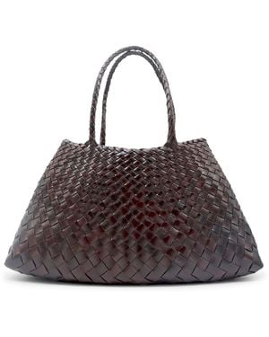 Dragon Diffusion Santa Croce Big Shoulder Bag - Brown