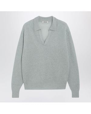 AURALEE Mint Sweater - Gray