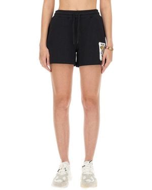 Moschino Sweatshirt Shorts - Black
