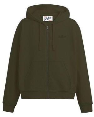 MC2 Saint Barth Dark Embroidered Logo Sweater - Green