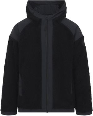 Canada Goose Alberini Reversible Fleece Bomber - Black