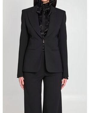 Gucci Technical Stretch Wool Jacket - Black