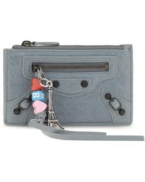 Balenciaga Card Holder Le City Long - Gray