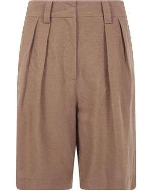 DR. HOPE Bermuda Pants - Brown