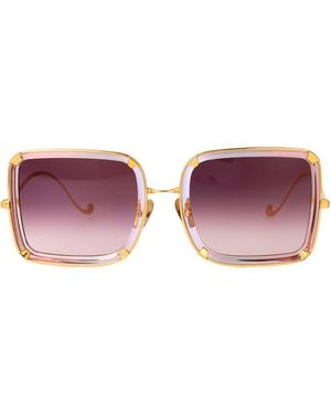 Anna Karin Karlsson Metal Sunglasses - Pink