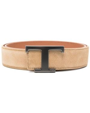 Tod's New T Belt P.35 Vers. 2 - Natural