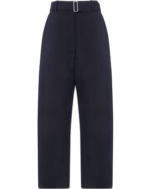 Studio Nicholson Belted Round Leg Pant - Blue