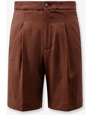 Hevò Bermuda Shorts Torre Lapillo - Brown