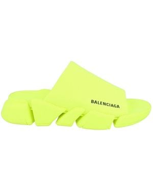 Balenciaga Speed 2.0 Slides - Yellow