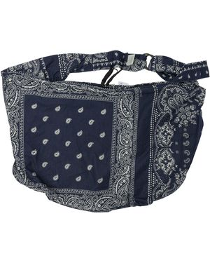 Kapital "Transit Snufkin" Shoulder Bag - Blue