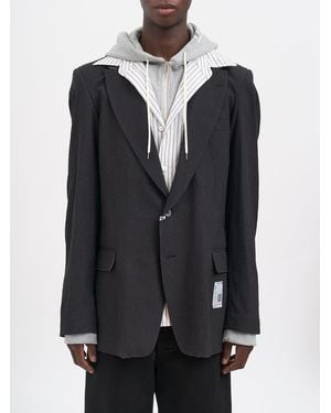 Maison Mihara Yasuhiro Triple Layered Blazer - Black