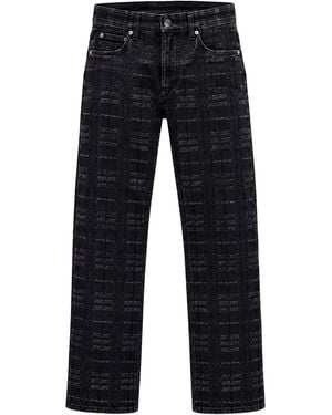 Burberry Straight Leg Jeans - Blue