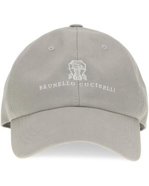 Brunello Cucinelli Baseball Hat - Gray