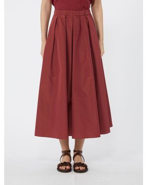 Weekend by Maxmara Wkdformica Skirt Fuchsia - Red