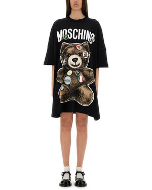 Moschino Teddy Bear Short Dress - Black