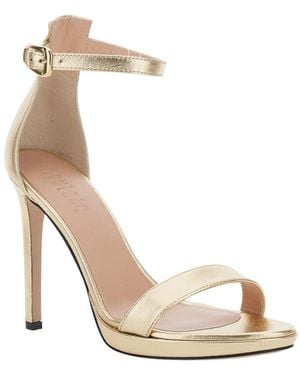 Le Plain Heels Plateau Suede - Metallic