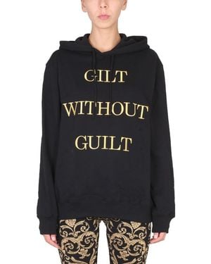 Moschino Gilt Without Guilt Sweatshirt - Black