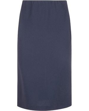 Seventy Link Tech Bistretch Midi Skirt - Blue