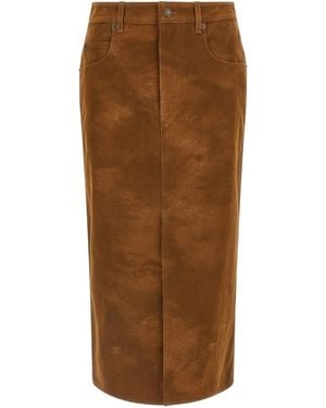 Isabel Marant 'Bisane' Skirt - Brown