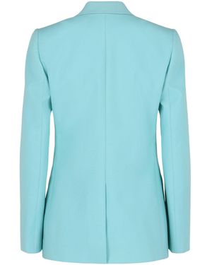 Givenchy Fitted U-Lock Jacket - Blue