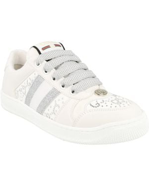 Gucci Screener Gg Crystal Low-Top Sneakers - White