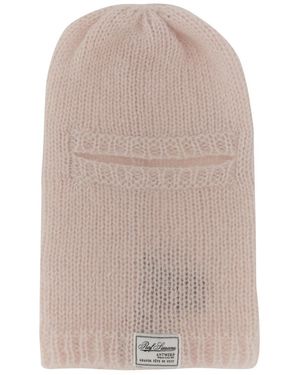 Raf Simons Balaclava With Logo - White