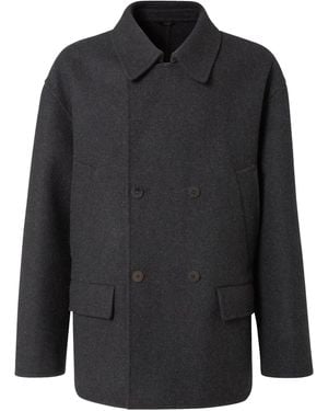 Fendi Woolen Coat - Black