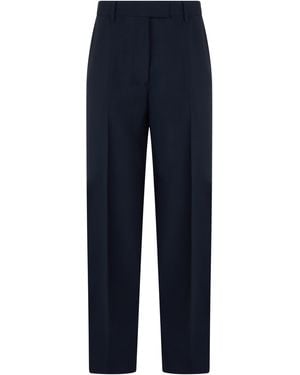 Miu Miu Mohair Blend Pant - Blue