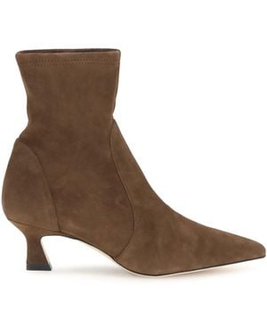 Stuart Weitzman Vinnie Ankle Boots - Brown