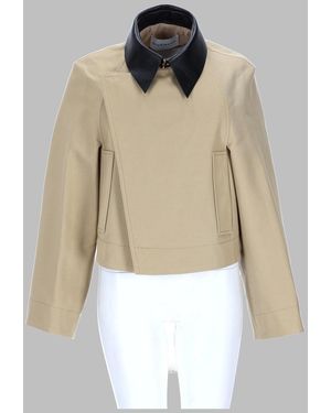 Givenchy Caban Cropped - Natural