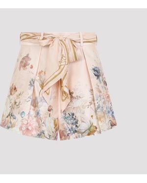Zimmermann Valiant Tuck Short - Natural