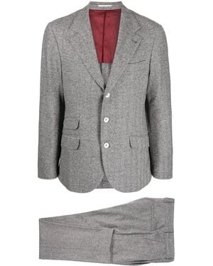 Brunello Cucinelli Suit Mq423Ldwh_C002 - Gray