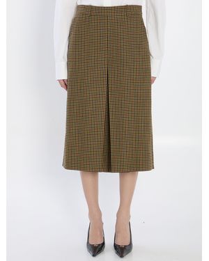 Saint Laurent Pants Skirt - Natural