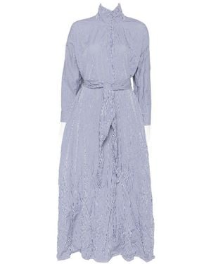 Daniela Gregis Cotton Midi Dress - Purple