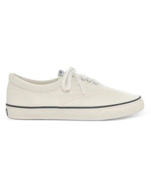 Sebago Hurricane Deck Canvas Sneakers - White
