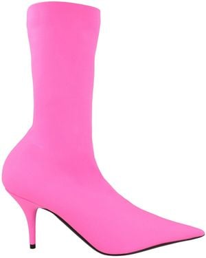 Balenciaga Knife Sock Bootie - Pink