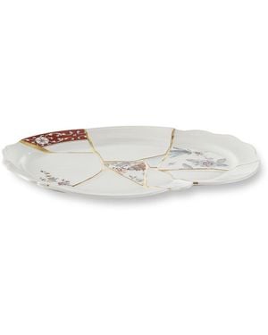 Seletti 'Kintsugi' Tray - White