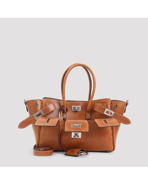 Balenciaga Bel Air Carry-All Bag Mini - Brown